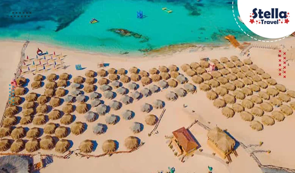 Paradise Island and Hula-Hula Hurghada – breathtaking beaches and lively beach clubs in Hurghada.